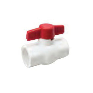 Mueller 107-634 PVC BALL VALVE 3/4^ SOLVEN 150PSI 1/4" TURN