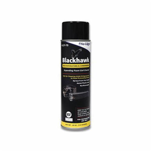 Nu-Calgon Blackhawk  4127-75 Expanding Foam Coil Cleaner, 18 oz Can, Liquified Gas Form, Lemon Lime Odor/Scent, Clear