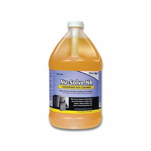 Nu-Calgon 4295-08 Detergent Based Coil Cleaner, 1 gal Bottle, Liquid, Clear Orange, Lemon
