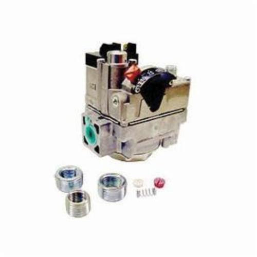 Robertshaw  720-079 Gas Valve, 1/2 x 3/4 in, Pilot Ignition, 150000 Btu/hr Nominal Nominal Liquid Propane/Natural Gas Gas, 24 V Coil