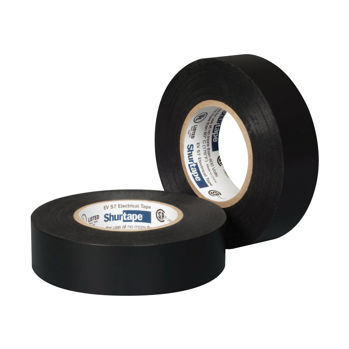 Shurtape Technologies TAPE 104808 EV 057 BLK-3/4IN X 60FT RLS/CS