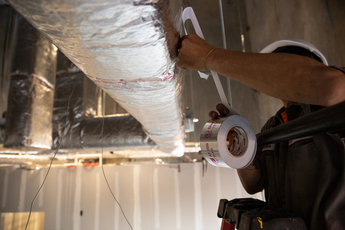 Shurtape Technologies TAPE 232622 AF099 DUCT FOIL 2. X 60YD SILVER UL 181A-P & UL 181B-FX 4 MILS SHURTAPE