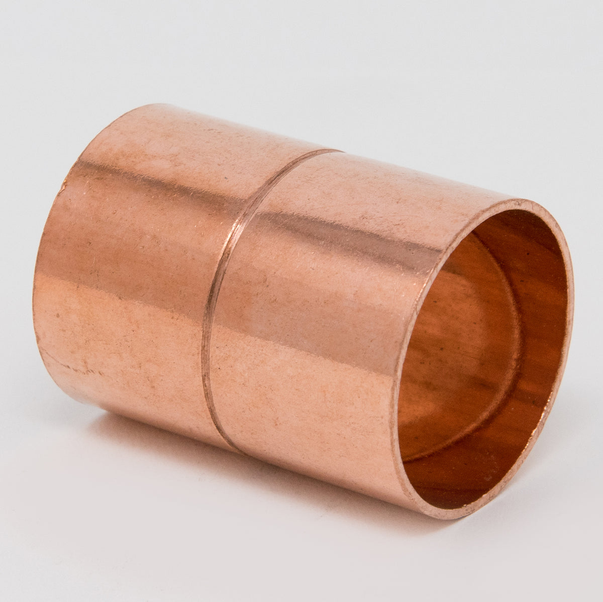 Mueller W01063 COUPLING W/STOP 15/ 15/8"OD COPPER SOLDER FITTING