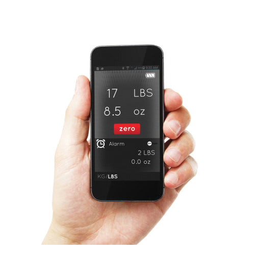 UEi Test Instruments  WRS110 Smart Tough Wireless Refrigeration Scale, 110 lb Capacity, LED Display