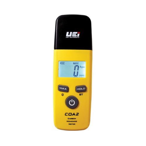 UEi Test Instruments  COA2 Wireless Carbon Monoxide Detector With CO Sensor Self-Test, Carbon Monoxide Gas, 1 to 999 ppm Detection, Audible Alarm, AAA Battery