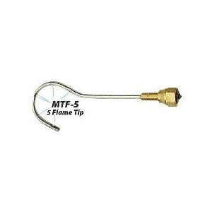 UNIWELD  Cap'n Hook  MTF-5 5-Flame Brazing Tip, Acetylene, Oxygen Gas, Stainless Steel